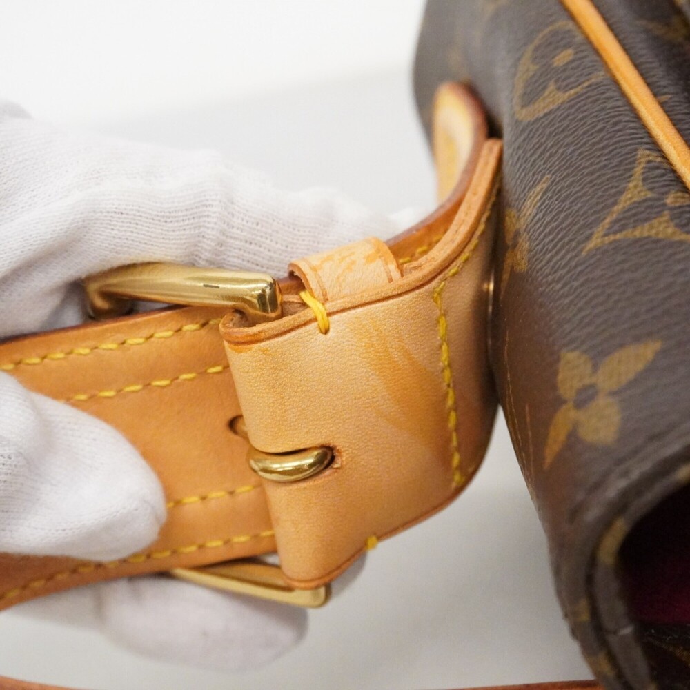 LOUIS VUITTON Authentic Brown Monogram Shoulder Bag - Picture 11 of 12